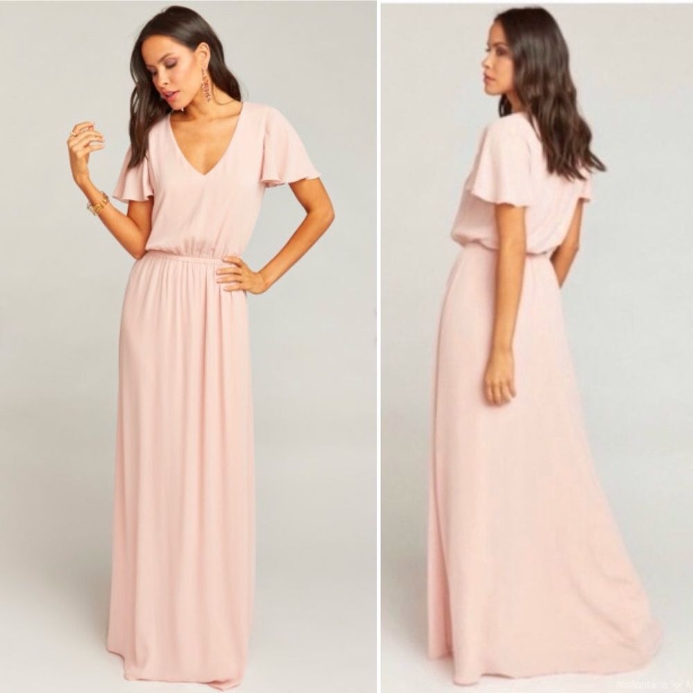 Show Me Your MuMu Bridesmaid Dress Pink M